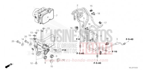 MODULATEUR ABS GL1800BDR de 2024